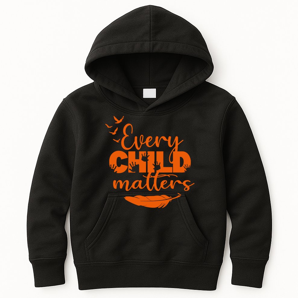 Every Child Matters Orange Canada Children Matter Kids Hoodie