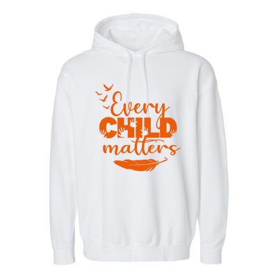 Every Child Matters Orange Canada Children Matter Garment-Dyed Fleece Hoodie