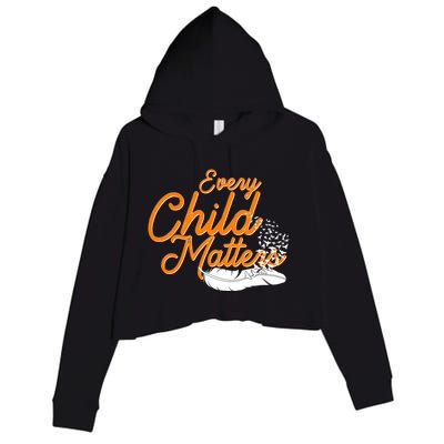 Every Child Matters Wear Orange Crop Fleece Hoodie