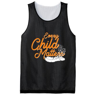 Every Child Matters Wear Orange Mesh Reversible Basketball Jersey Tank