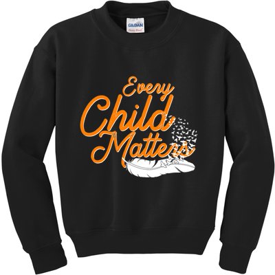 Every Child Matters Wear Orange Kids Sweatshirt