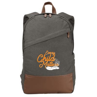 Every Child Matters Wear Orange Cotton Canvas Backpack