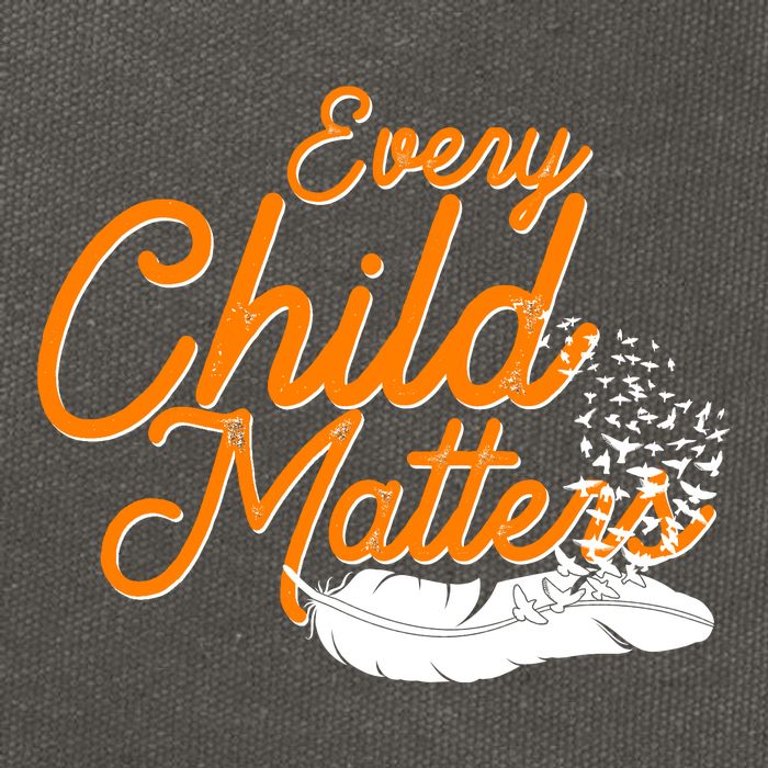 Every Child Matters Wear Orange Cotton Canvas Backpack