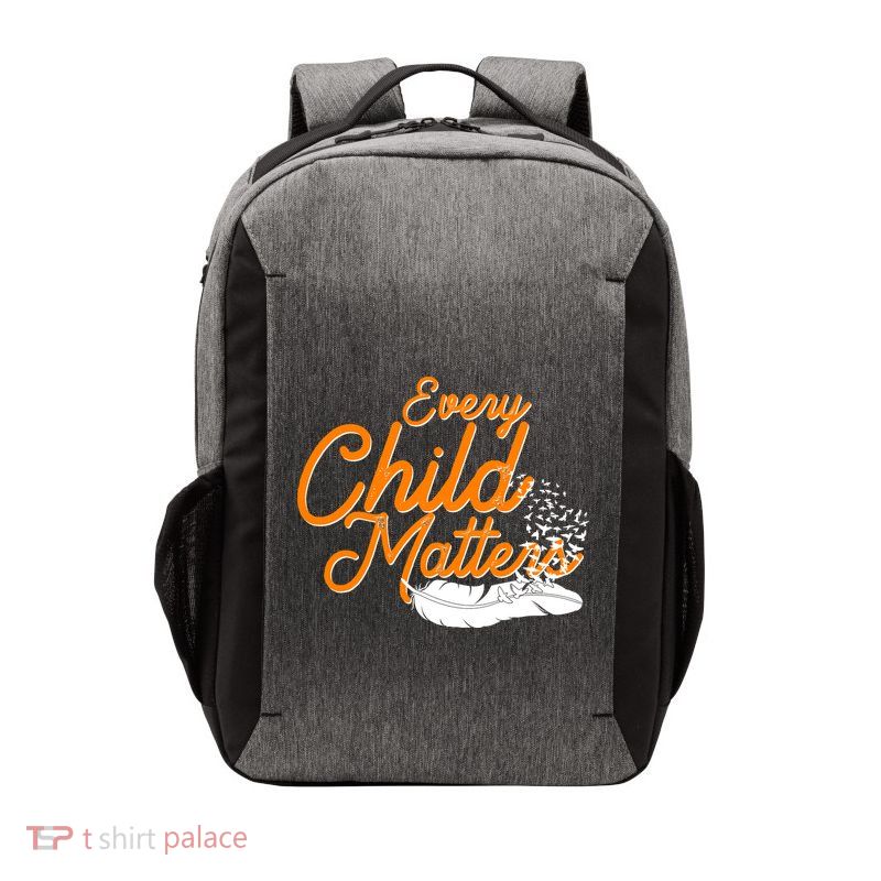 Every Child Matters Wear Orange Vector Backpack