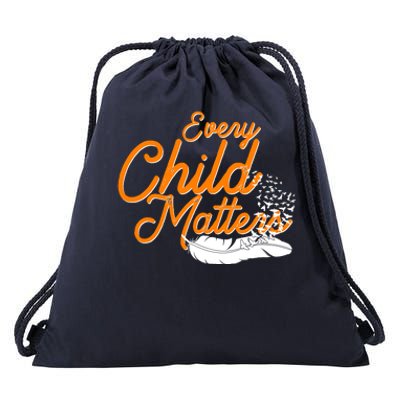 Every Child Matters Wear Orange Drawstring Bag