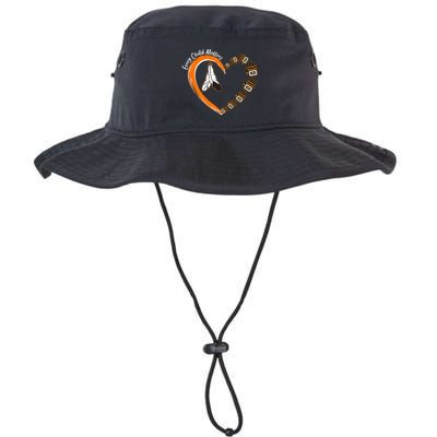Every Child Matters Wear Orange Feather Heart Bucket Hat