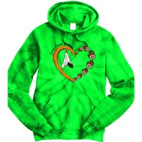 Every Child Matters Wear Orange Feather Heart Tie Dye Hoodie