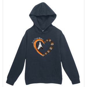 Every Child Matters Wear Orange Feather Heart Urban Pullover Hoodie