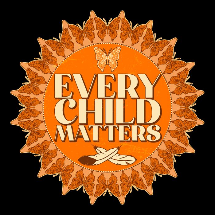 Every Child Matters Orange Butterfly Sun Flower Mug