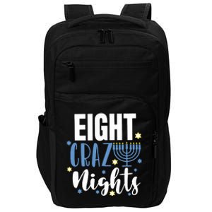 Eight Crazy Nights Jew Hanukkah Gift Chanukah Jewish Impact Tech Backpack