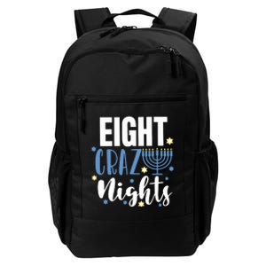 Eight Crazy Nights Jew Hanukkah Gift Chanukah Jewish Daily Commute Backpack