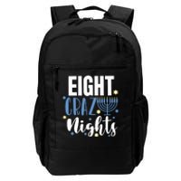 Eight Crazy Nights Jew Hanukkah Gift Chanukah Jewish Daily Commute Backpack