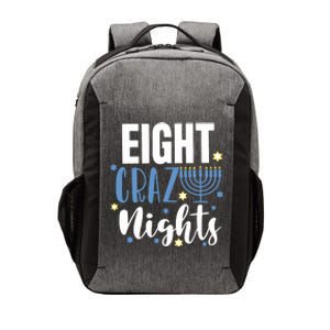 Eight Crazy Nights Jew Hanukkah Gift Chanukah Jewish Vector Backpack