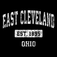 East Cleveland Ohio Oh Vintage Sports Established Hoodie