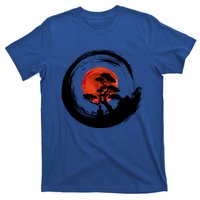 Enso Circle Of Budda And Bonsai Tree Yoga Design Gift T-Shirt