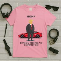 Everything's Computer Pixel Trump Doge Tech Support  T-Shirt