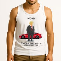 Everything's Computer Pixel Trump Doge Tech Support  Tank Top