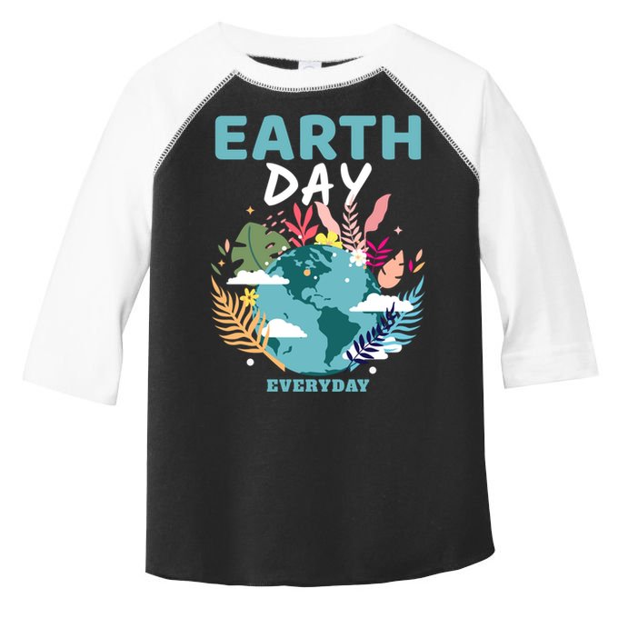 Earth Climate Planet Earth Day Is Everyday Gift Toddler Fine Jersey T-Shirt