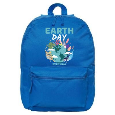 Earth Climate Planet Earth Day Is Everyday Gift 16 in Basic Backpack