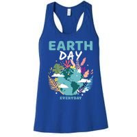 Earth Climate Planet Earth Day Is Everyday Gift Women's Racerback Tank