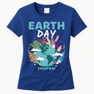 Earth Climate Planet Earth Day Is Everyday Gift Womens T-Shirt