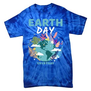 Earth Climate Planet Earth Day Is Everyday Great Gift Tie-Dye T-Shirt