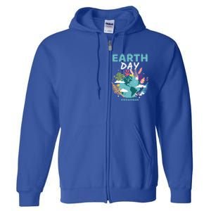 Earth Climate Planet Earth Day Is Everyday Great Gift Full Zip Hoodie