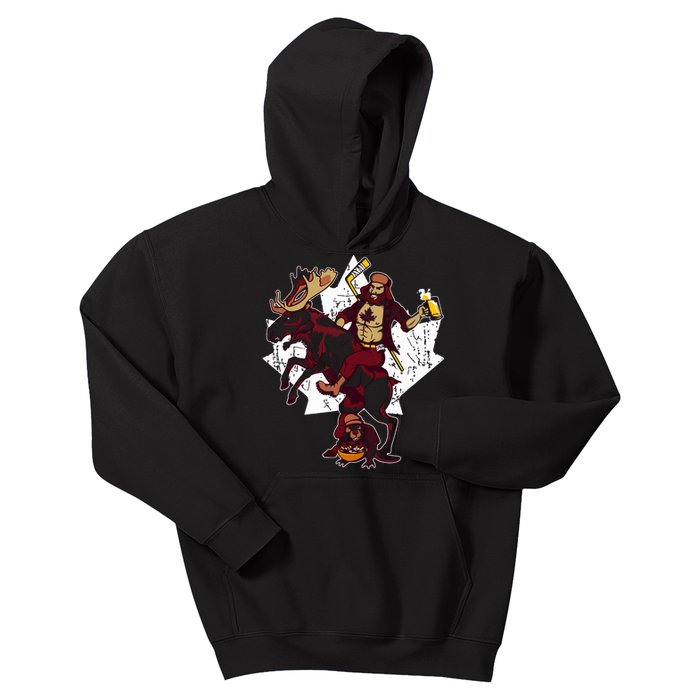 Epic Canada Pride Canadian Heritage Maple Leaf Kids Hoodie