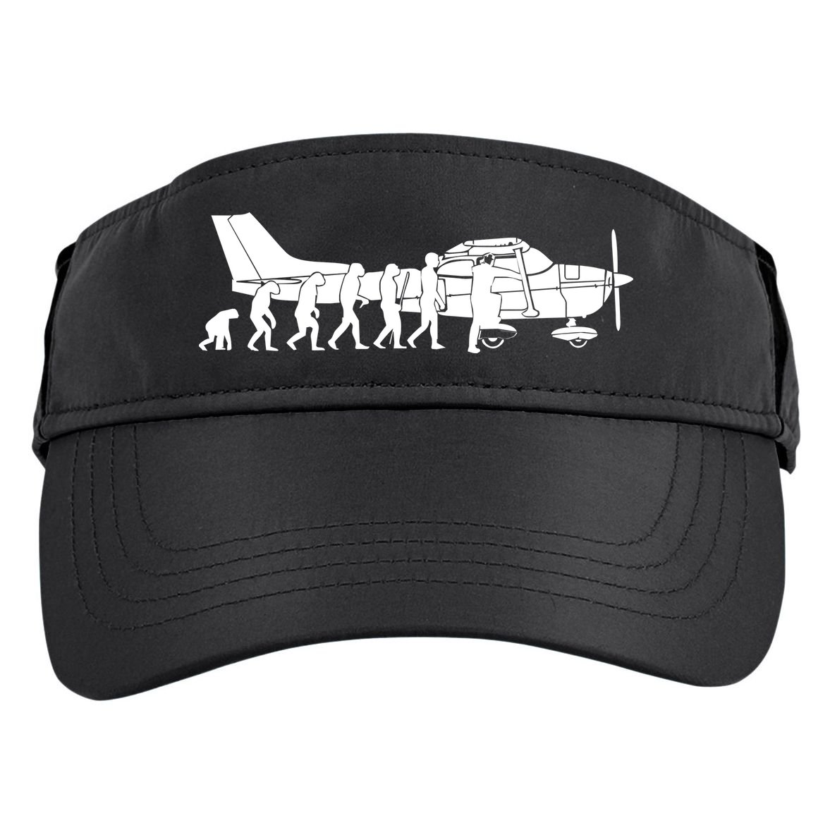 Evolution Cessna Pilot Flugzeug Fun Art Air Fly Airplane Aircraft Flug Adult Drive Performance Visor