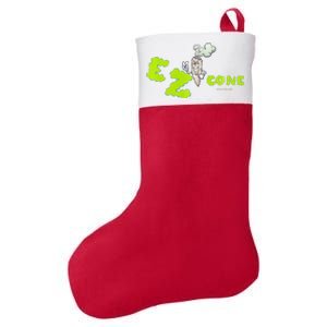 Ez Cone Premium Felt Holiday Christmas Stocking