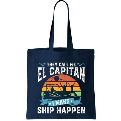El Capitan Pontoon Captain I Make Ship Happen Boating Gift Bag
