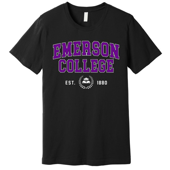 Emerson College Retro Premium T-Shirt