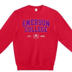 Emerson College Retro Premium Crewneck Sweatshirt