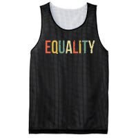 Equality Civil Rights Social Justice BLM Mesh Reversible Basketball Jersey Tank