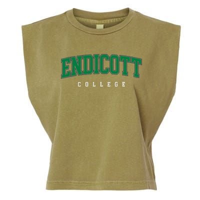 Endicott College Retro Garment-Dyed Women's Muscle Tee