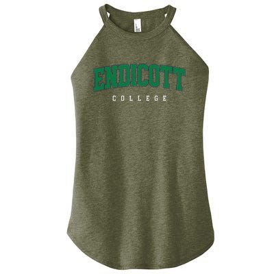 Endicott College Retro Women’s Perfect Tri Rocker Tank