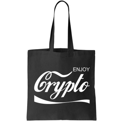 Enjoy Crypto Retro Cryptocurrency Bitcoin Bag