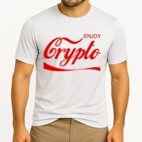 Enjoy Crypto Retro Cryptocurrency Bitcoin Performance Shirt