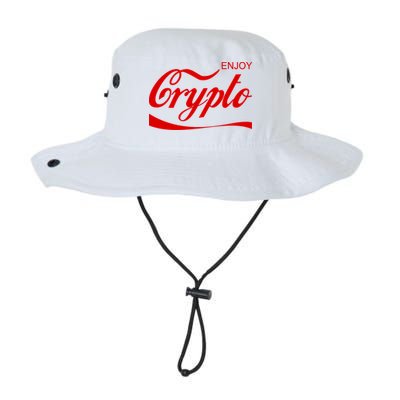 Enjoy Crypto Retro Cryptocurrency Bitcoin Bucket Hat