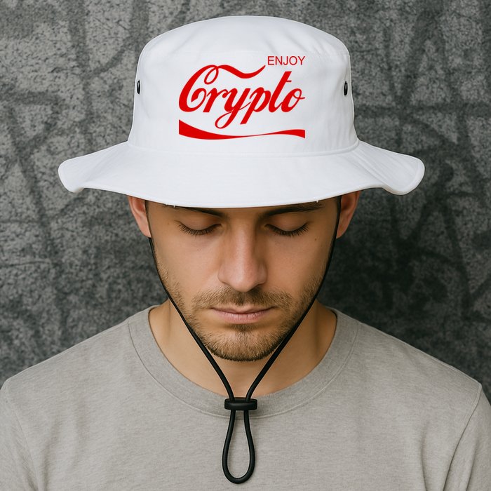 Enjoy Crypto Retro Cryptocurrency Bitcoin Bucket Hat