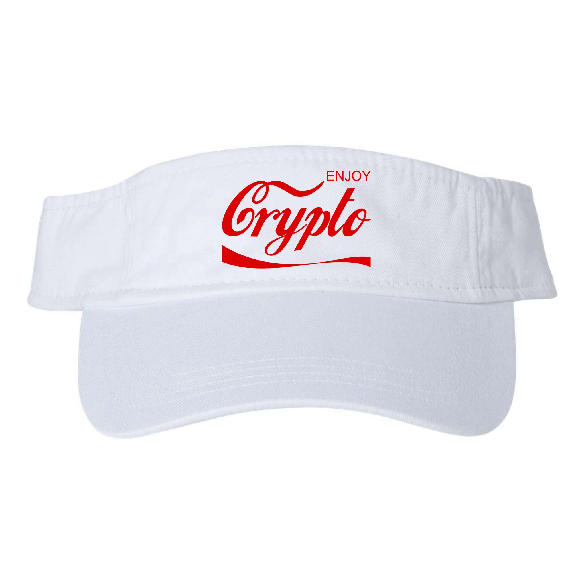 Enjoy Crypto Retro Cryptocurrency Bitcoin Visor
