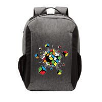 Exploding Cube Speed Cubing Puzzle Master Gift Vector Backpack