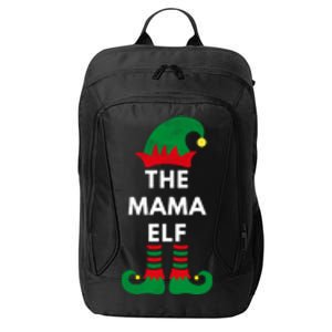 Elves Christmas Santa The Mama Elf Matching Family Gift City Backpack