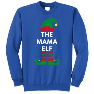 Elves Christmas Santa The Mama Elf Matching Family Gift Sweatshirt