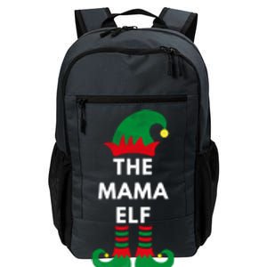 Elves Christmas Santa The Mama Elf Matching Family Gift Daily Commute Backpack