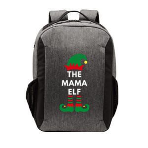 Elves Christmas Santa The Mama Elf Matching Family Gift Vector Backpack