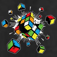Exploding Cube Speed Cubing Puzzle Master Cool Comfort Performance Bucket Hat