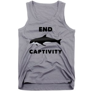 End Captivity Save The Whales Meaningful Gift Tank Top