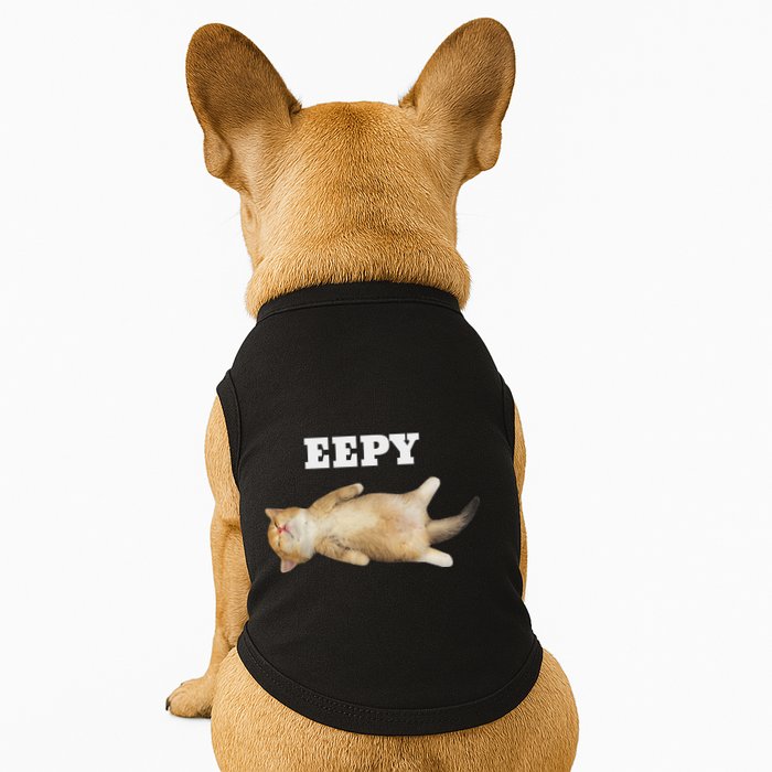 Eepy Cat Sleepy Cat Meme Doggie Tank