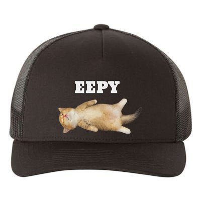 Eepy Cat Sleepy Cat Meme Yupoong Adult 5-Panel Trucker Hat